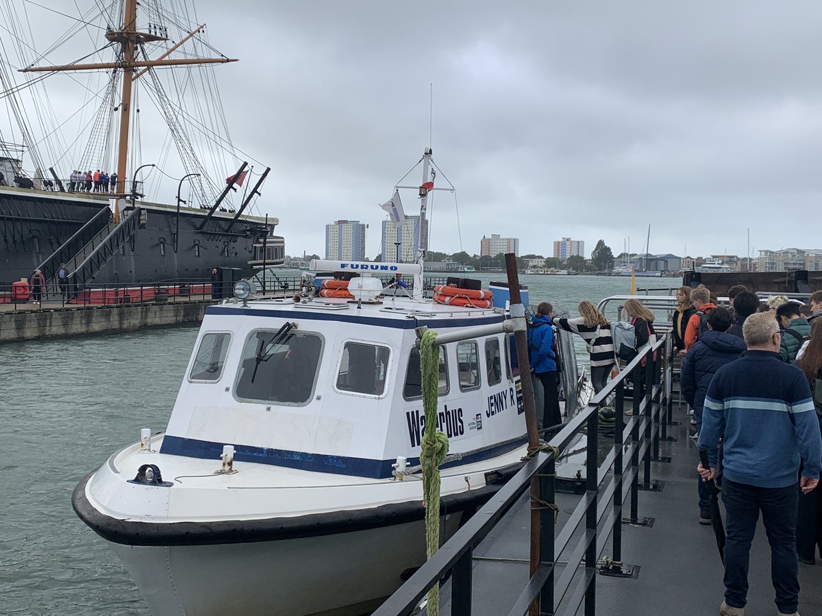 MonktonScience's tweet photo. #RoyalNavyCCF @PHDockyard @MonktonBath enjoying the vessels in the dockyard (HMS Warrior) and now off to the Submarine Museum https://t.co/8noUfNEoze