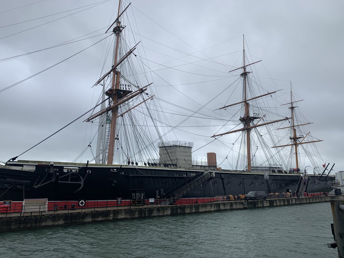 MonktonScience's tweet photo. #RoyalNavyCCF @PHDockyard @MonktonBath enjoying the vessels in the dockyard (HMS Warrior) and now off to the Submarine Museum https://t.co/8noUfNEoze