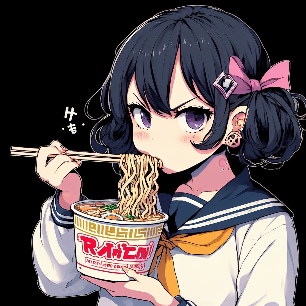 daihukunchu's tweet photo. 夜食のラーメンタイム
#AIイラスト #ラーメン https://t.co/b0qi4xPUcb