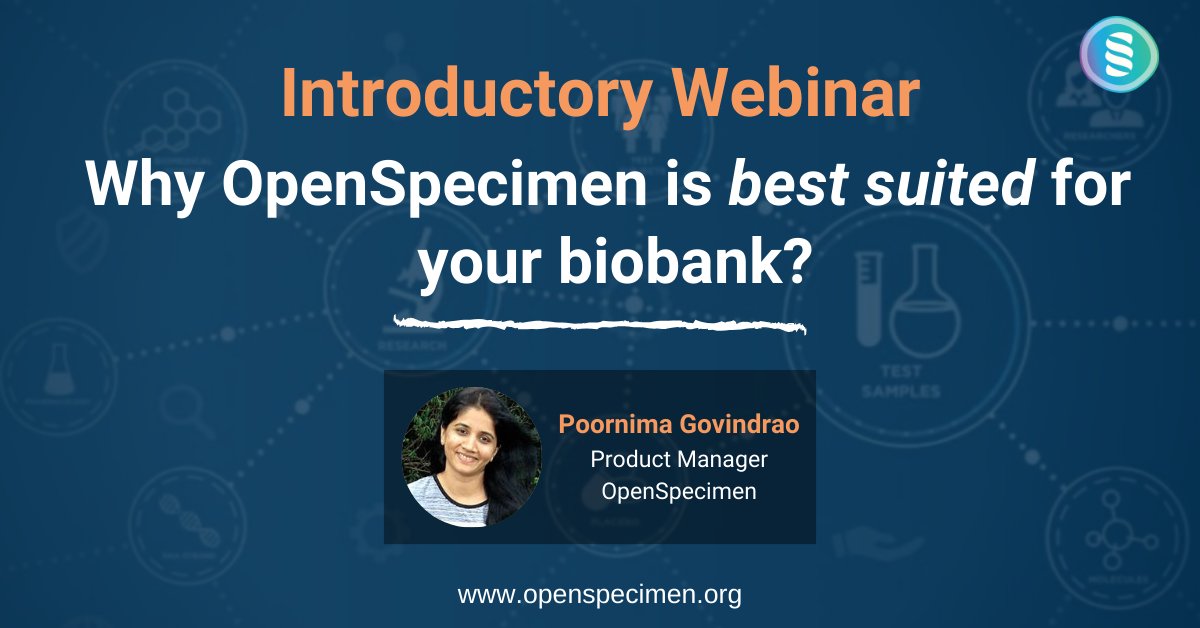 OpenSpecimen tweet media