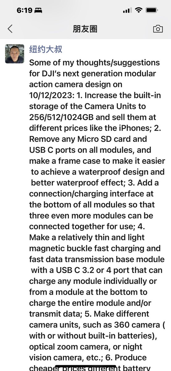 NYUncleCOM's tweet photo. Some thoughts/suggestions for #DJI #Insta360 #GoPro or any other action camera manufacturers about designing a modular action camera similar to DJI Action 2. #Action #Camera #Modular #Module #Design #DJIAction5 #相機 #運動相機 #模塊相機 #模組相機 @DJIGlobal @insta360 @GoPro https://t.co/KmkJin2QsM