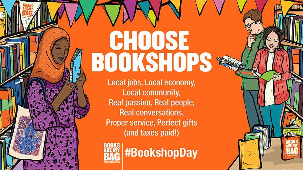 Happy #BookshopDay! Here at World Book Day, we love bookshops! They have a special place in communities and give children choice in what they read. Children can also come away with great personal recommendations. Why do you #choosebookshops? @booksaremybag @BAbooksellers