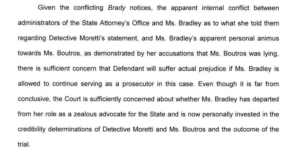 spicedafari1's tweet photo. Prosecutor Kristine Bradley has  been removed from the YNW MELLY case😲😱#YNWMellyTrial2 https://t.co/VLPWqcUITh