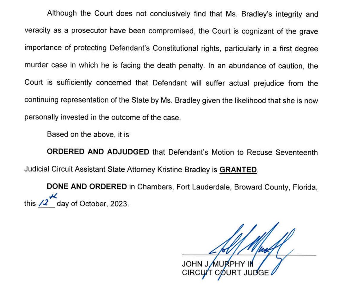 Prosecutor Kristine Bradley has  been removed from the YNW MELLY case😲😱#YNWMellyTrial2