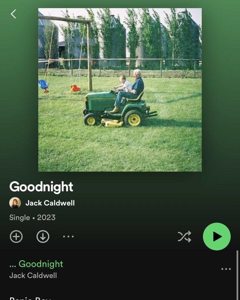 jackcaldwell_'s tweet photo. My new song Goodnight is out now on most platforms and I’m excited for you to hear it 👂

Made during “Home Recording for the Singer-Songwriter” run by Philip Weinrobe for @schoolofsong_. I hope you enjoy listening as much as I did making it:

https://t.co/DW9ZLMFhpU https://t.co/eE8TqAzO77