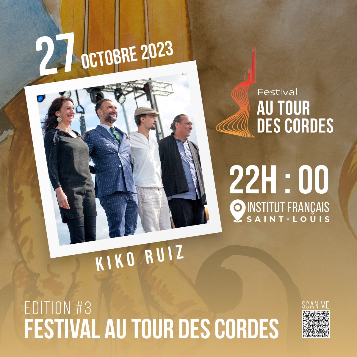 autourdesCordes's tweet photo. @autourdesCordes #3😍
Moritz Weiss Klezmer Kiko Ruiz, Perse-Inca, Adriano Viterbini

#festival #autourdescordes #Senegal #ndar #culture #art #patrimoine #traditionalart #atdc2023 https://t.co/N44DXEij9L