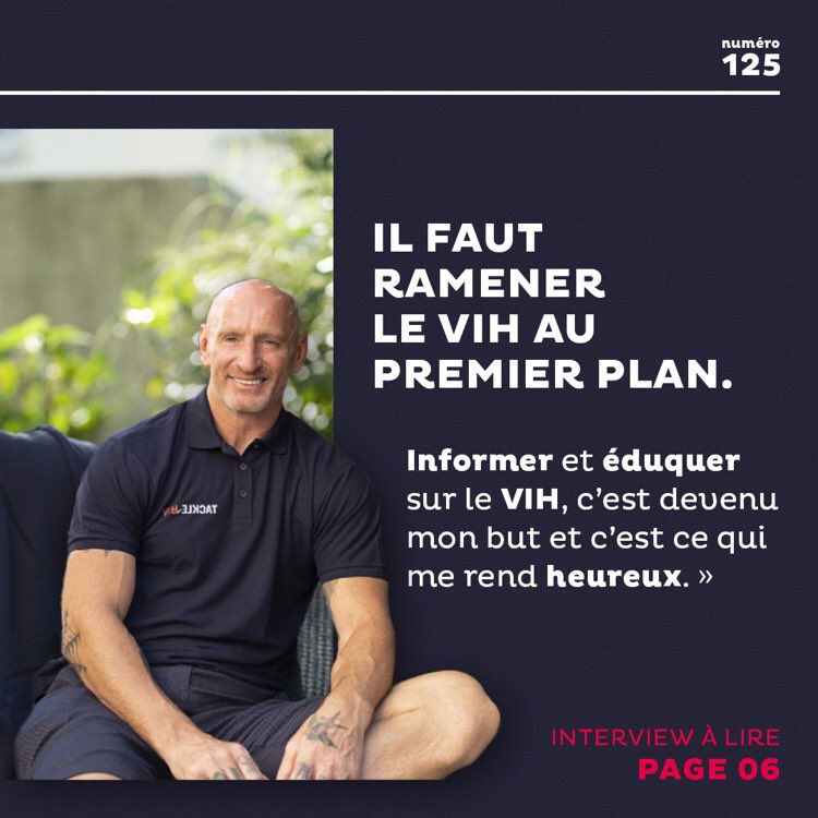 assoAIDES's tweet photo. [#REMAIDES 📰] NUMÉRO 125
🗣 : « Quand j’expliquais que je ne pouvais pas transmettre le #VIH grâce à mon traitement, certaines personnes avaient du mal à me croire. Je me suis dit qu’il fallait expliquer et amplifier ce message. » @gareththomas14
———
📖 https://t.co/PiO5YgKja7 https://t.co/zOjlfDiqXh