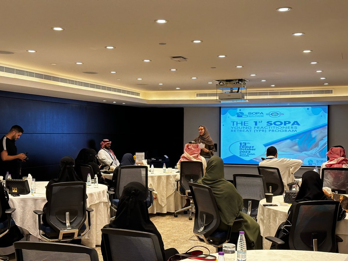 SOPS_SA's tweet photo. Dr. Nada Alsuhebany with the opening remarks
#SOPAYPR
#SOPA2023 https://t.co/bLpKLjCy1p