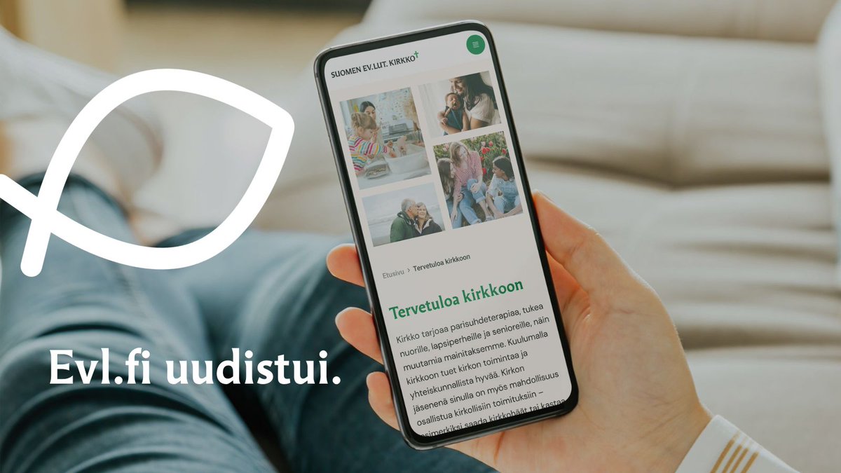 Ev.lut. kirkon verkkosivusto evl.fi on uudistunut. Sivustolta löytyy mm. perustietoa kirkosta ja uskosta, vinkkejä hiljentymiseen, rukouksia, asiointipalveluja, avoimia työpaikkoja, kirkollinen sanasto aamenesta öylättiin ja paljon muuta. Käy kurkkaamassa.