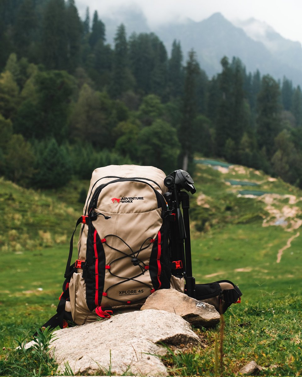 Introducing the Xplore 45 L Rucksack – a remedy for heavy loads and sweaty backs. Engineered with AerWireTech, compartments for easy organization, hydration compatibility, & a built-in rain fly.
#goexplore #trekking #hiking #rucksack #mountainsports #adventureworx #madeinindia