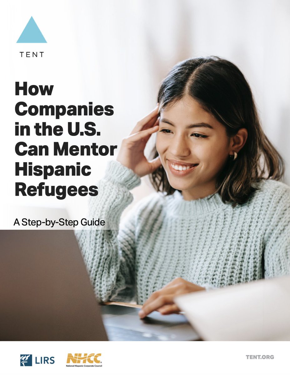 🚨 New research alert 🚨

<a href="/TentOrg/">Tent Partnership for Refugees</a>/@LIRSorg's latest resource provides 🇺🇸 companies with guidance on how to partner with Tent to create a mentorship programme for Hispanic refugees, thus helping them to find work and advance their careers.

Read it here 👉 tent.org/resources/hisp…