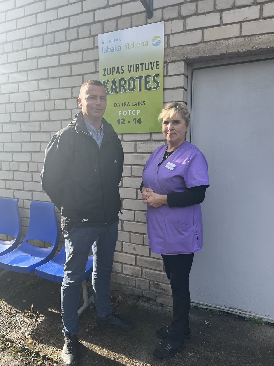 zaao_lv's tweet image. 🥣 Visā Latvijā no 9. līdz 13. oktobrim norisinājās “Labo darbu nedēļa”. ZAAO tajā piedalās jau ceturto gadu.  Šogad visi kopā gādājām, lai zupas virtuvei Valkā kādu brīdi izejvielu nepietrūkst.
 
Labais vairo labo!

#labodarbunedēļa #zaao