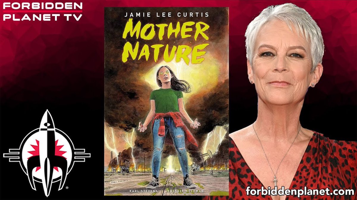 Writer Russell Goldman, award-winning artist Karl Stevens and writer/performer/Oscar-winner/movie legend Jamie Lee Curtis take the stage at SDCC to discuss the creation of their amazing, beautiful, horrifying graphic novel: Mother Nature! Full Panel youtu.be/DyHs1ll6nmU