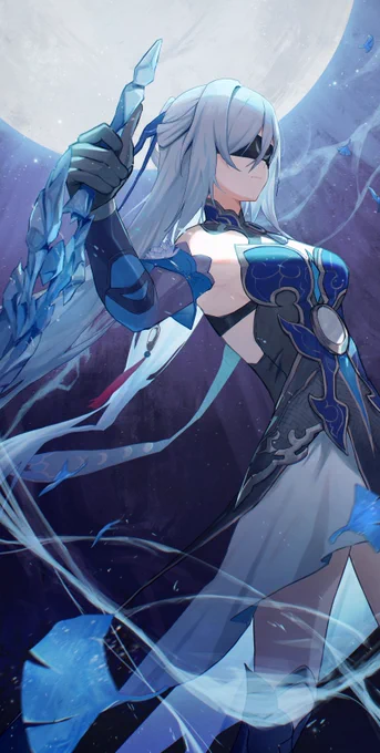 「この月華で…」#鏡流 #FanArtContest #HonkaiStarRail 
