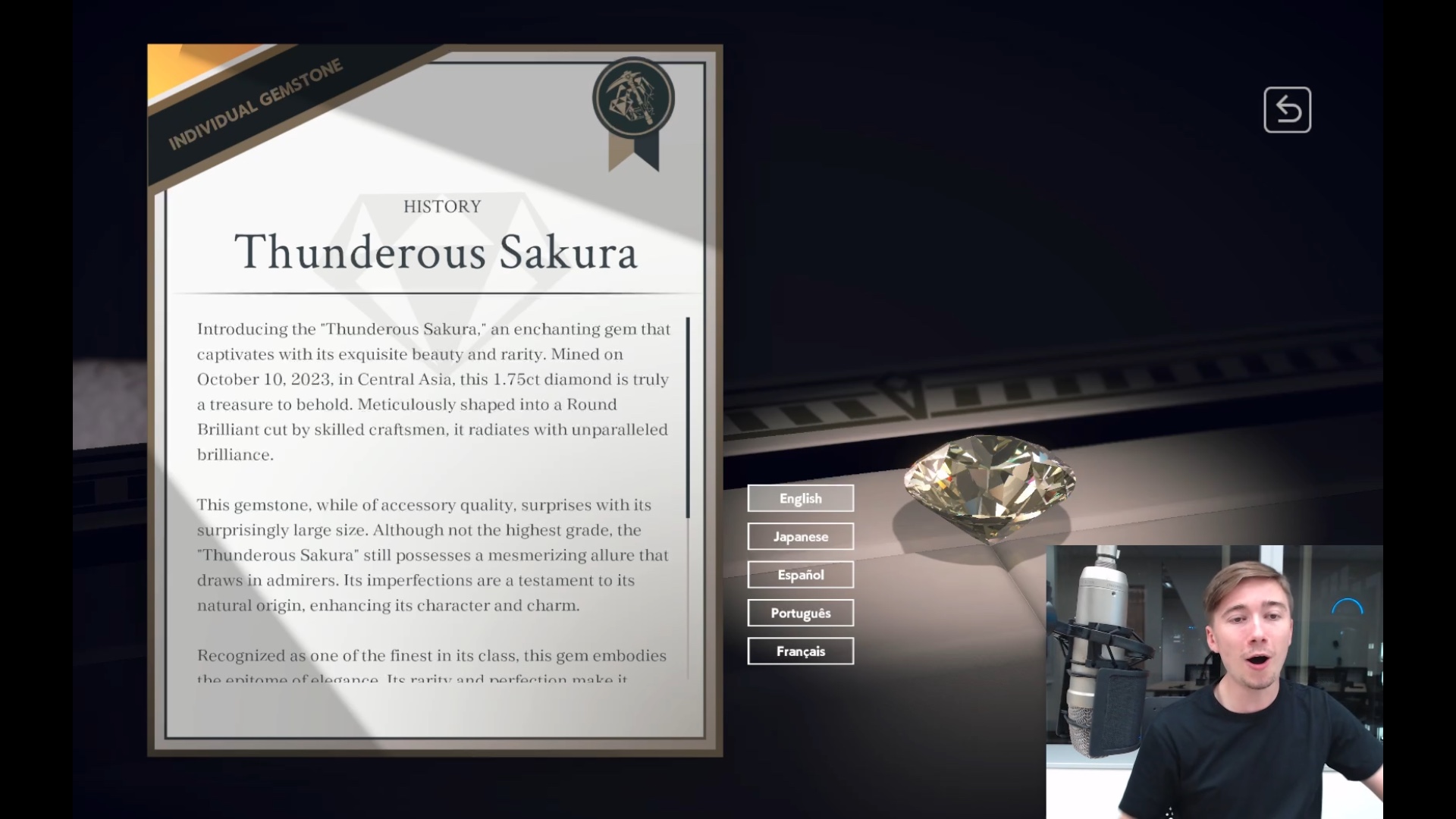 Brilliantcrypto on X: Have you found a Named Gemstone yet? 💎 Community  Manager @hevchurch was lucky to find a diamond by the name of “Thunderous  Sakura” during his livestream on Tuesday. 🌸