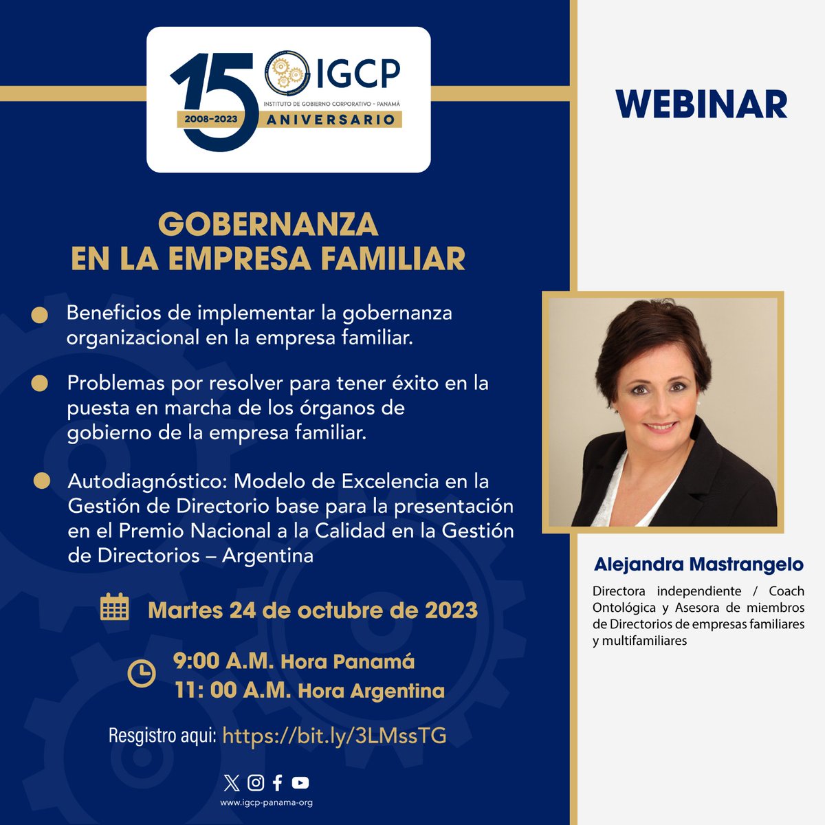 Mastrangelo Alejandra Gobierno Corporativo tweet media