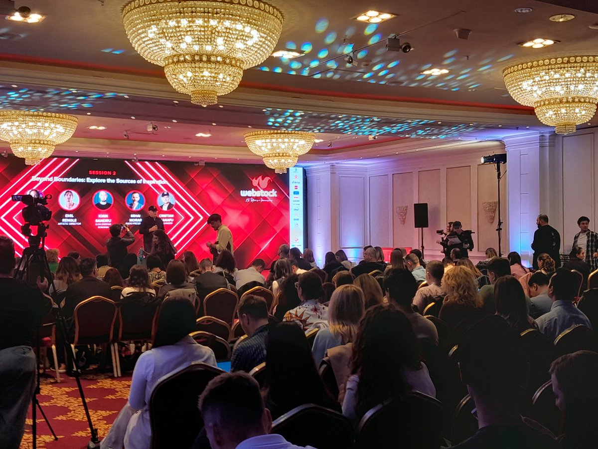 Sunt aici. Din nou. La ediția cu numărul 15. #webstockro #webstock23