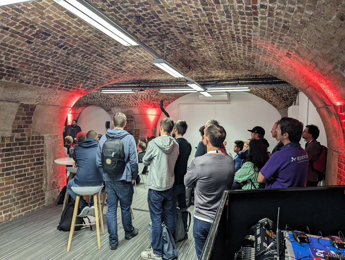 SapientCoffee's tweet photo. I managed to make it to my first Google Next event and I also had the opportunity to present which was great fun. Tobacco Dock is London is a pretty cool venue. https://t.co/KQz3pj9CU8