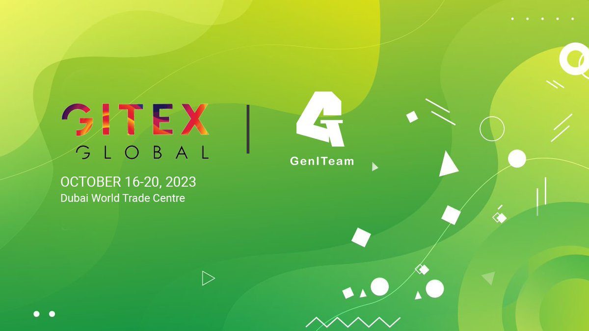 The countdown to <a href="/GITEX_GLOBAL/">GITEX GLOBAL</a> 2023 has begun, and our team is thrilled to be a part of it! We're excited about connecting with fellow industry professionals and enthusiasts. 

See you at GITEX 2023!

#GITEX #GITEXGLOBAL #GITEXGLOBAL2023 #ArtificialIntelligence #Gamedevelopment