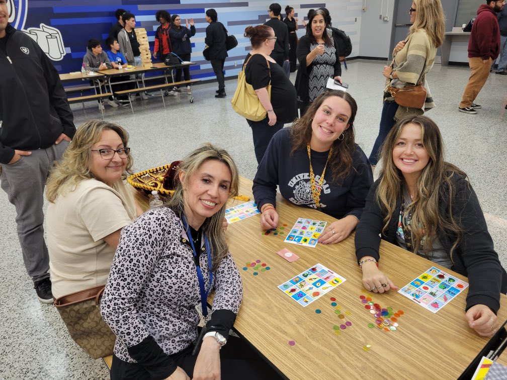 Great time at the Hispanic Heritage Month celebration last night! Our students are so talented!! 💃🎤❤️💛