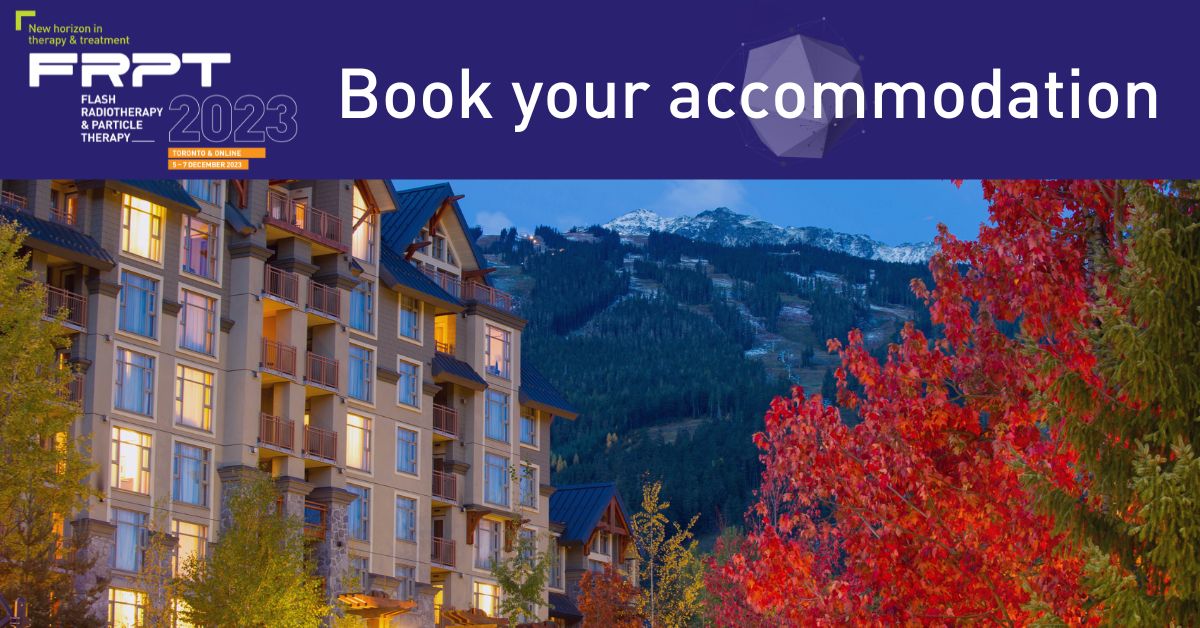 FlashRPT's tweet image. 📢Secure your comfort and convenience! 
📍 Book your hotel near our venue, The Westin Harbour Castle in Toronto, through our Official Accommodation Partner's online reservation system. 

➡️ bit.ly/3UNutlS

#FRPT2023 #VisitToronto #FLASHradiotherapy