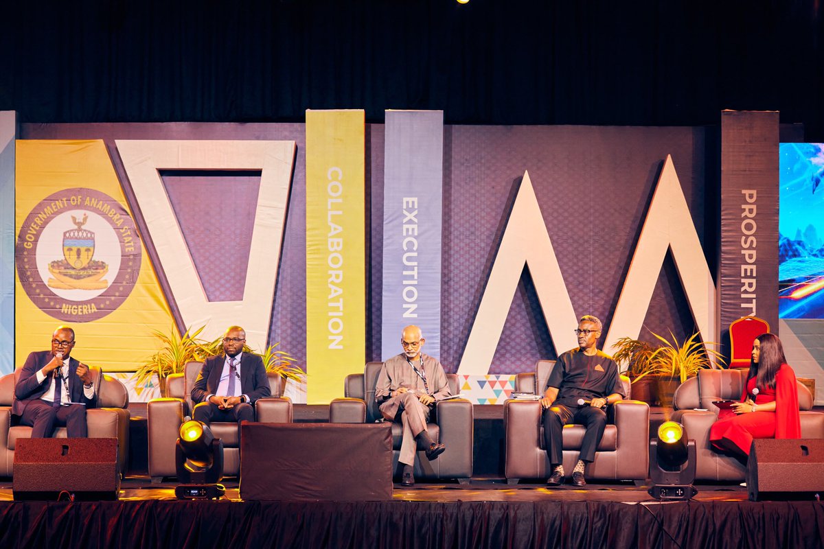 Strenandblan's tweet photo. #sbpflashback
Flashback to when our Partner, Ozioma Agu, engaged in this thought-provoking panel session at the Anambra Investment Summit, which held in September at the International Convention Centre, Awka, Anambra State. https://t.co/V0RzcX8euK