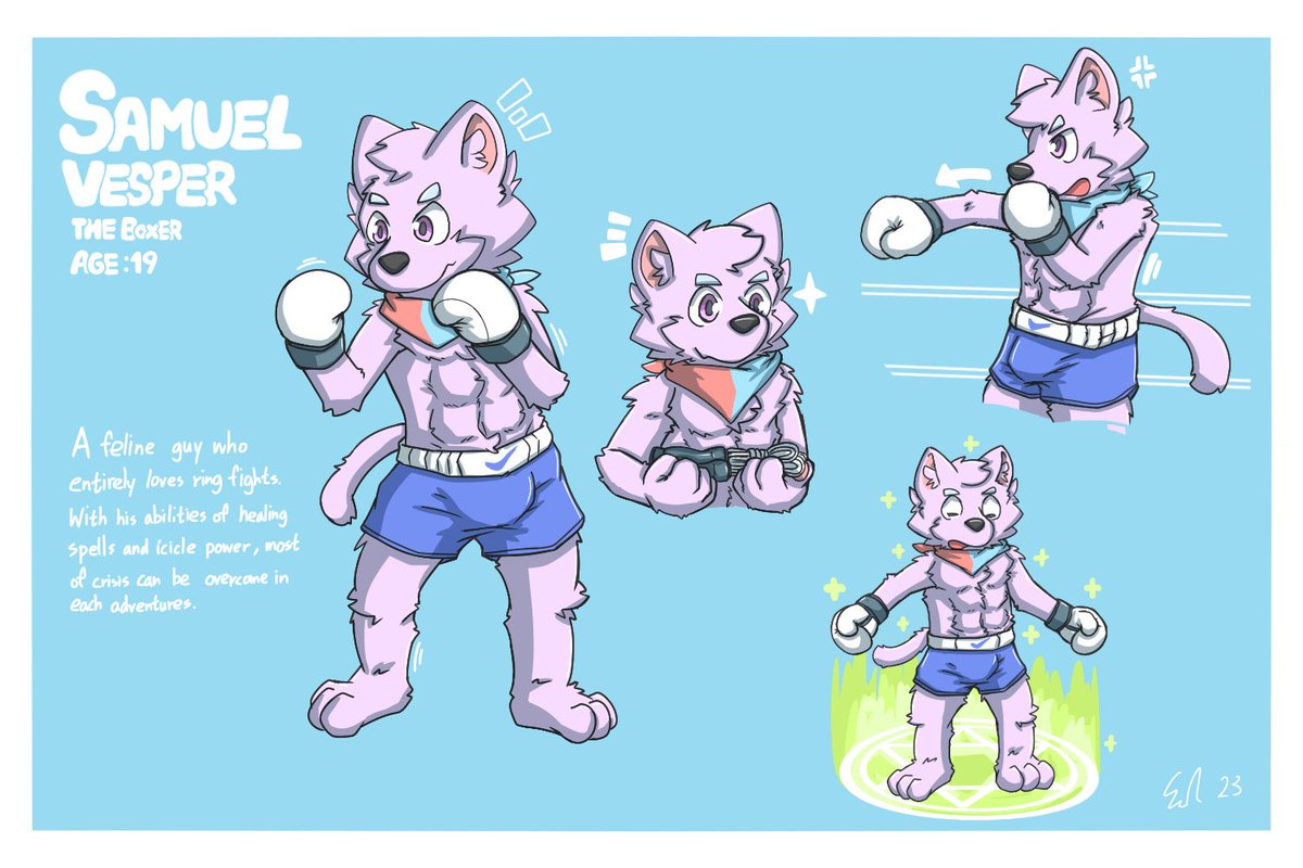 Samuel Vesper😾🥊+ Coodinal😺🪄🔜以茶會毛26 tweet media