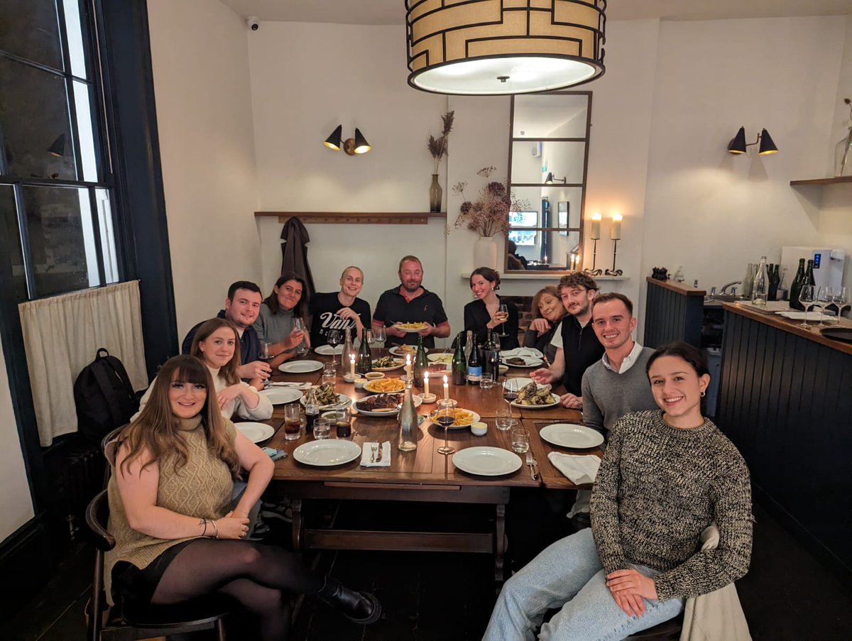 _MediaContacts's tweet photo. We were happy to celebrate our MD Rupert Wallis' 25th anniversary at Media Contacts earlier this week.

The team went for a lovely meal at the Baring, Islington - here's to the next 25 years!

#MediaContacts #Recruitment #Anniversary #Hiring https://t.co/lmCtBF46w9