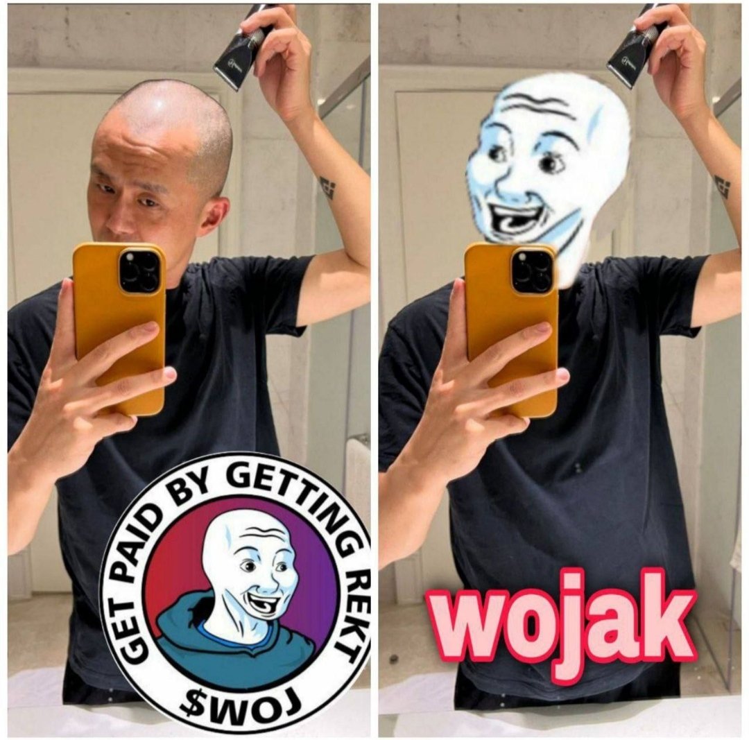 BehradPasha's tweet photo. Do you believe in second trend is for memes??!!🫡
If you do not! CZ do😉
@cz_binance 
@binance 
@wojfinance 
#woj
#WojakiansNFTs 
#wojarmy https://t.co/DrcX6QHvl1
