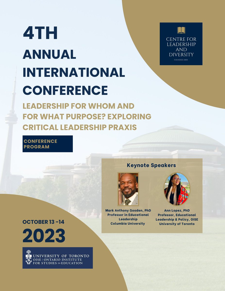 Centre for Leadership and Diversity, OISE tweet media