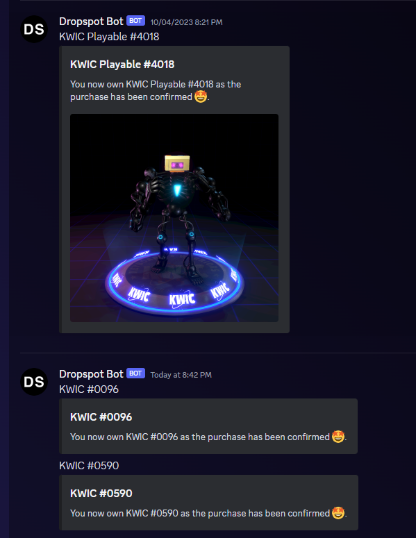 MasterAeschylus's tweet image. Thanks @dropspot_io picking up NFTS before they even list on JPG