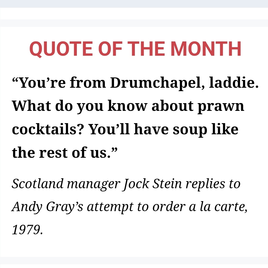 joebloggscity's tweet photo. From @NutmegMagazine

Brilliant reposte by Jock Stein! 😂 https://t.co/ek2Rss37x0