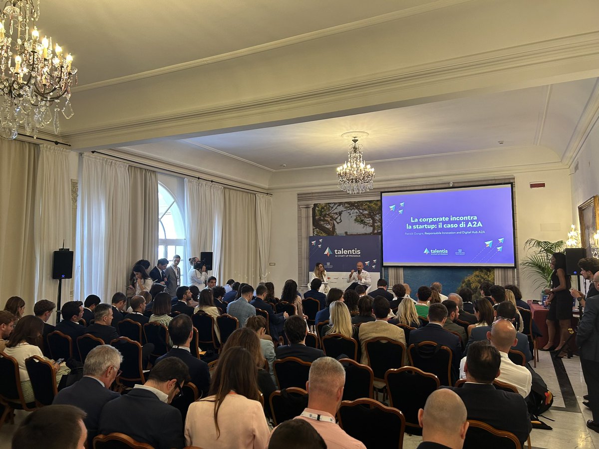 GIConfindustria's tweet photo. #Capri2023
La Corporate incontra la Startup: il caso di A2A: a #Talentis Patrick Oungre, Responsabile Innovation and Digital Hub @gruppo_a2a presenta nuove collaborazioni tra corporate e #startup
Seguici: https://t.co/TIUeEoL0GZ
#Capri2023 https://t.co/WYdXTE1l1r