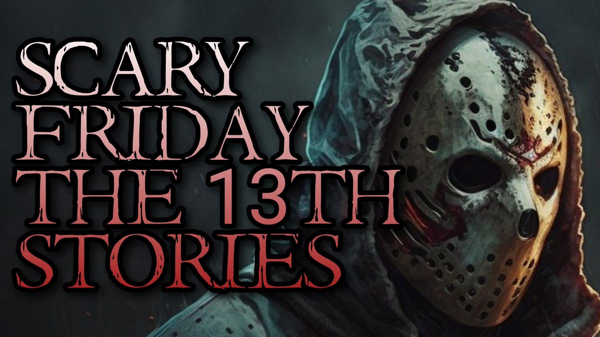 You didn't think I'd miss Friday the 13th...in OCTOBER...of course not. See you at 12:30pm EST