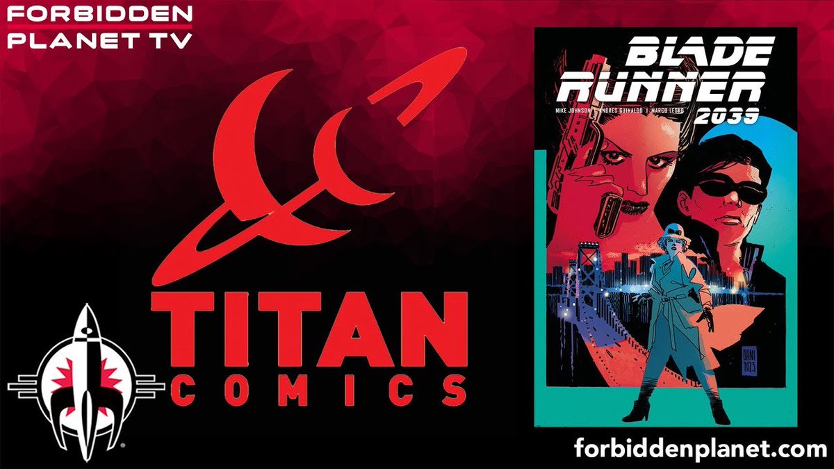 Titan Comics presented an exclusive panel at this year's SDCC celebrating their ongoing, award-winning Blade Runner line. Featuring Mike Johnson, Mellow Brown & Ceda Xiong - plus editorial supermind Jeff Conner! 🚀 Full Panel 🚀 youtu.be/8VAmFBvm56k