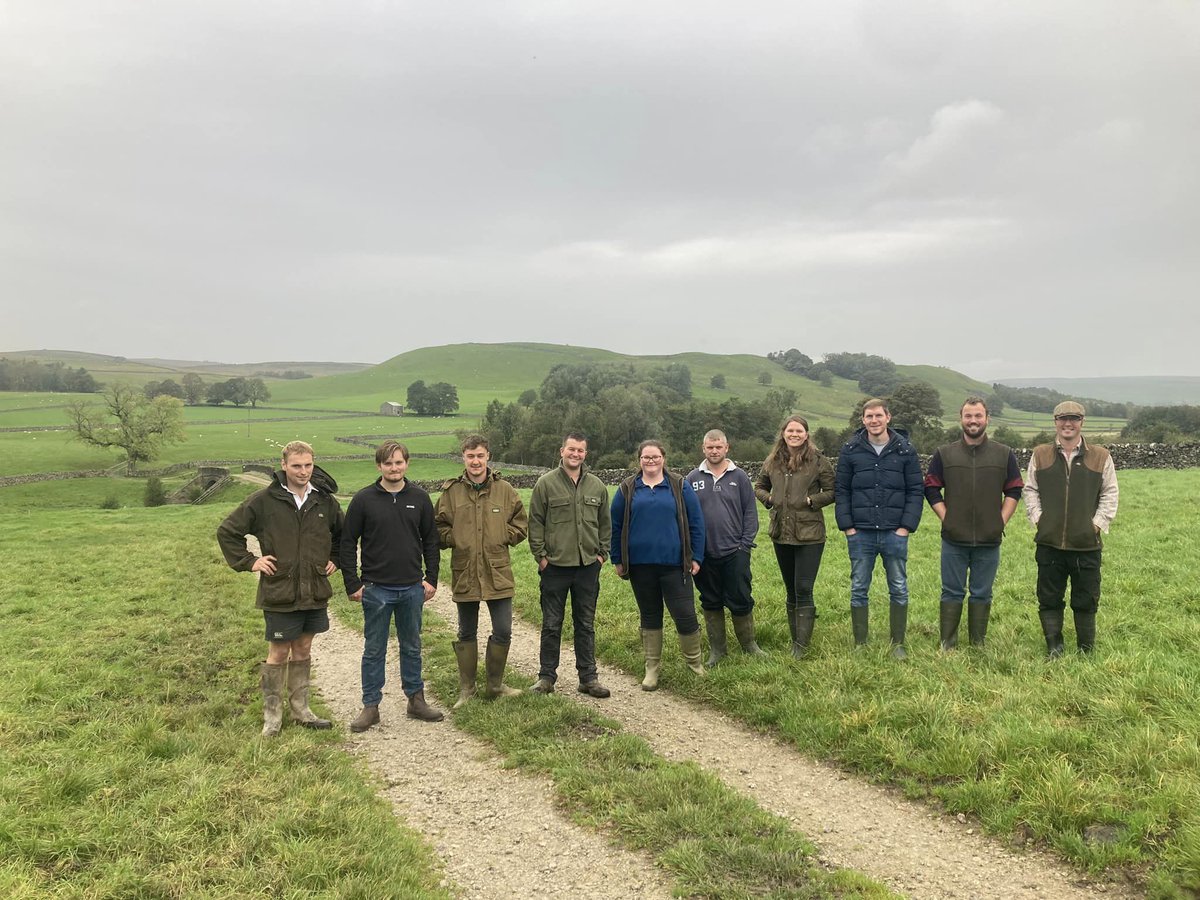 Thankyou <a href="/countrysidefund/">The Royal Countryside Fund</a> Next Generation members visiting  Yorkshire to share experiences and hear about the challenges and opportunities faced in the Dales. #knowledgeexchangeandtransfer