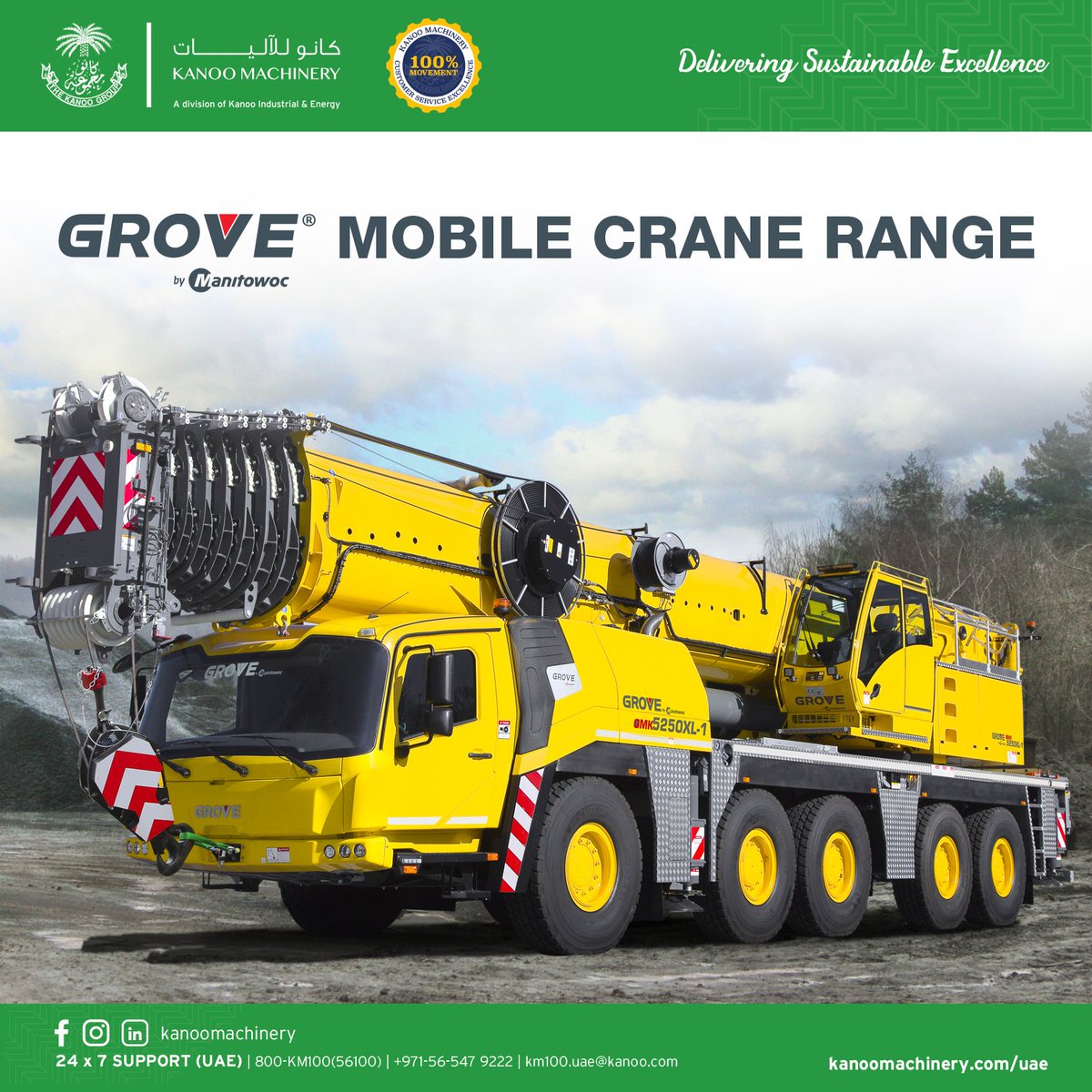 Crane of the Year 2023 Grove Mobile Crane Range consists of four main types of cranes:

Link tinyurl.com/mwru6mym

Kanoo Machinery-UAE:
Toll Free: 800-KM100 (56100)
WhatsApp 0097156 5479222
km100.uae@kanoo.com

#Grove #CraneOfTheYear2023 #CraneOfTheYear #Manitowok #MobileCrane