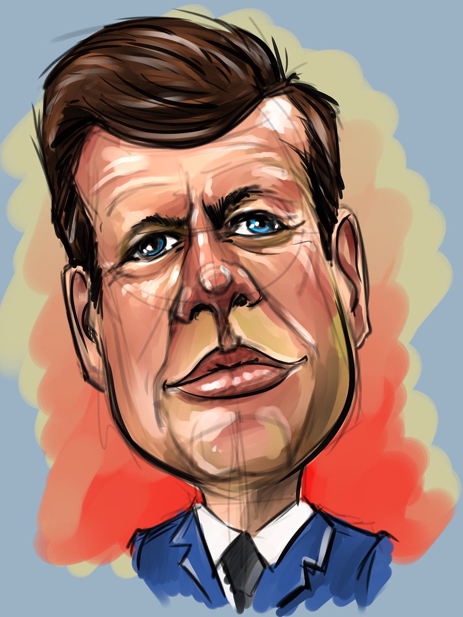 MichaelClarida's tweet photo. Caricature portraits done on the @surface are simply presidential! Surface can draw!!! #surface #caricature #President #Microsoft https://t.co/UDI0WnHF7j