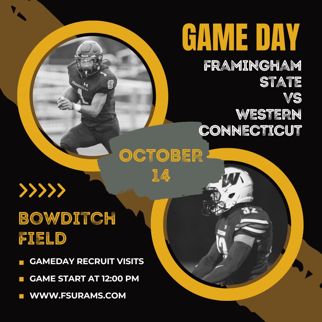 CoachDice561's tweet photo. Big Game Day!!!! Rams take on West Conn this Saturday!!! Any local recruits interested in attending the game please reach out @coachtdumont @alex_ruppert14 @CullyCurran or me via DM @fsuramsfootball https://t.co/Qx79dVJQSH