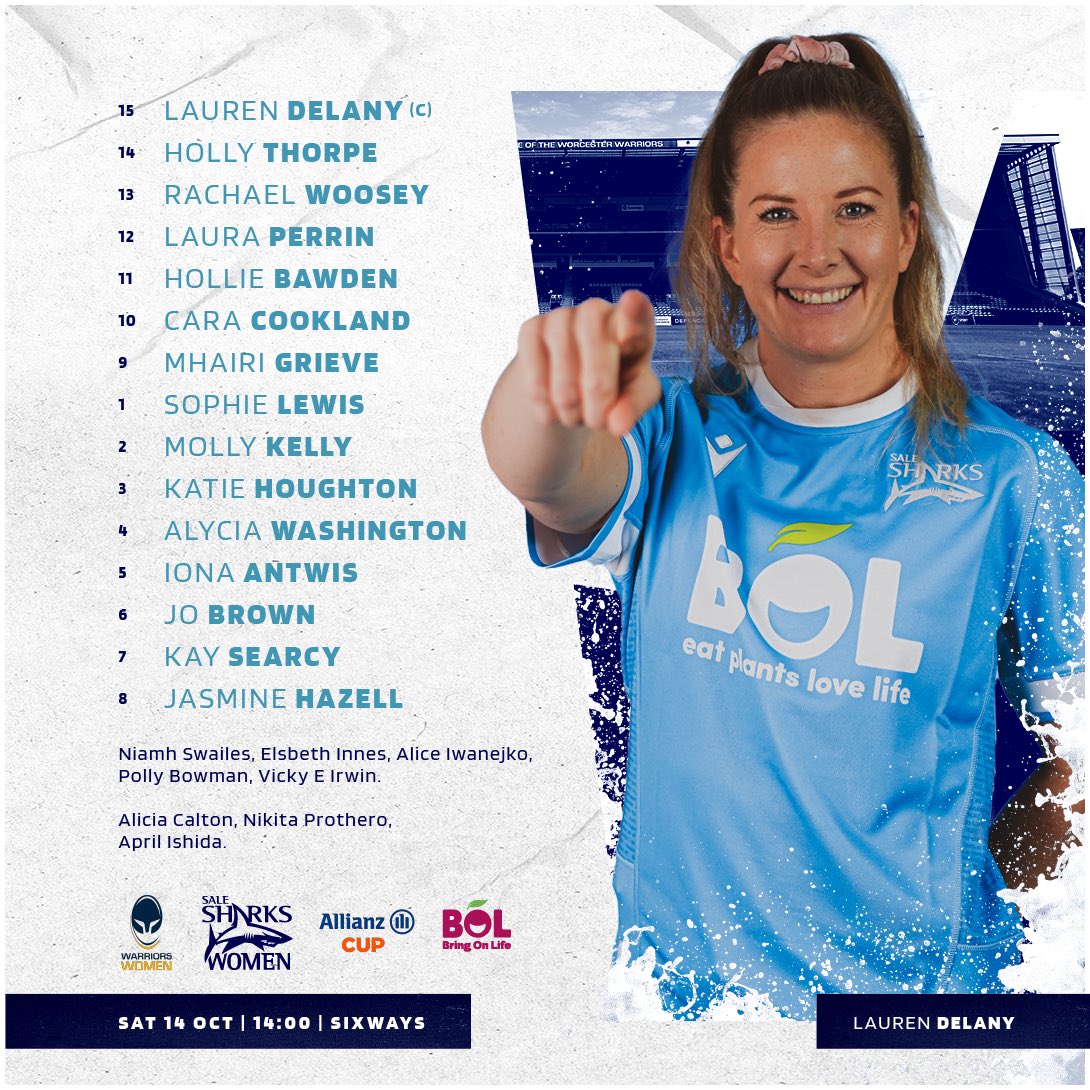 𝗧𝗘𝗔𝗠 𝗡𝗘𝗪𝗦 | ⚔️ 𝘃 🦈

We’re travelling strong to the Shire #SharksFam 🔥. 

Ready and eager for another bout of Cup action… it’s been awhile 💪 .

#WORvSAL | #SharkTime