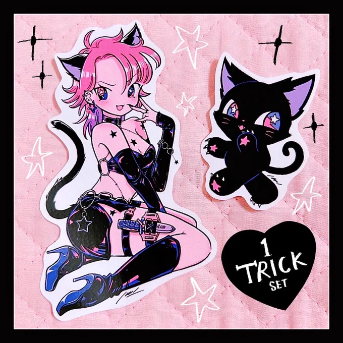 RT ▶︎

明日(10/14)の夜8時から、ハロウィン企画のオンラインショップがオープンします✨
ハロウィンの新作やくじ引きなど🩷🎃
ラッピングもハロウィン仕様なのでお楽しみに👻💜

ショップ▼
https://t.co/DKsauwwePA 