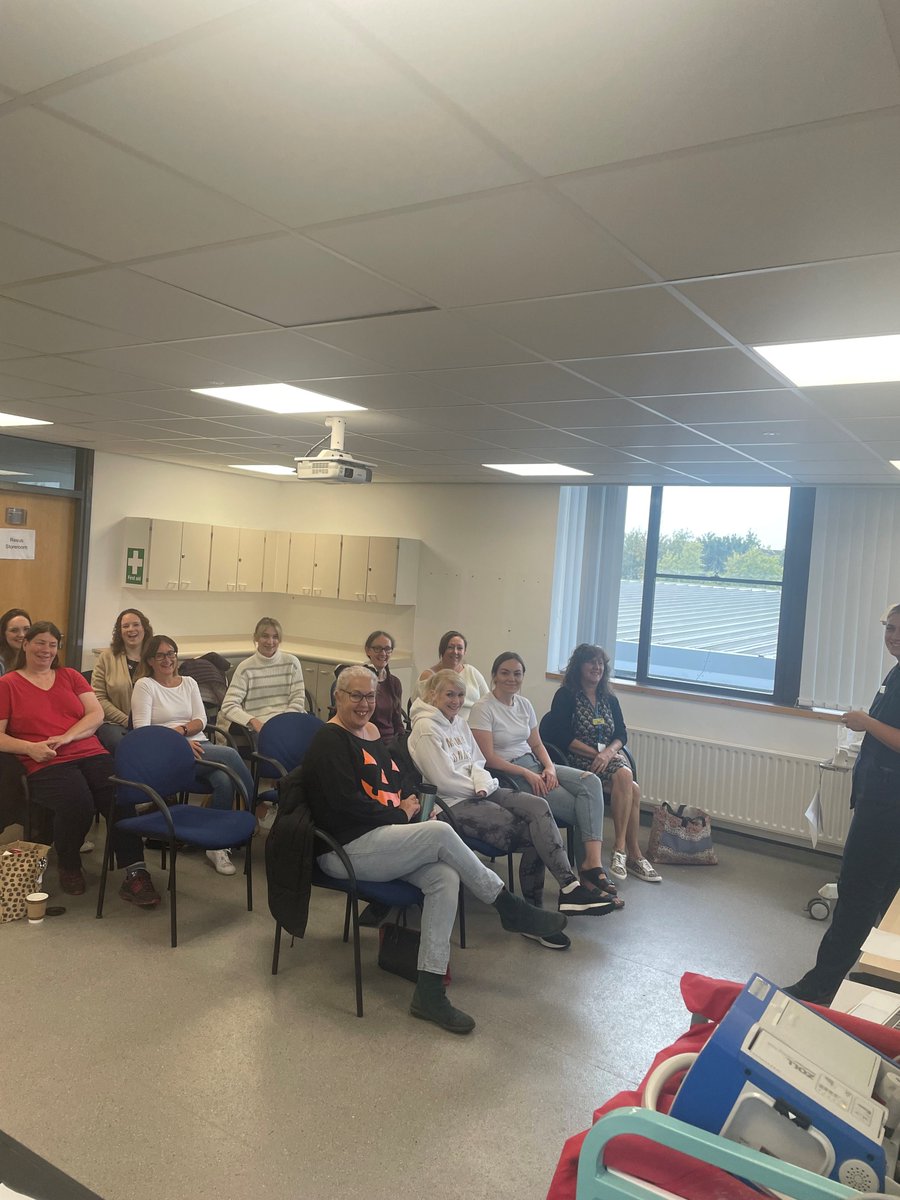 Such an exciting milestone this morning 👏

We welcomed colleagues to the first training session to be held in the new SERII building with Charlie (one of the Resus Services team) delivering on the SSU for Maternity session today

Such an exciting time for Education 🌟