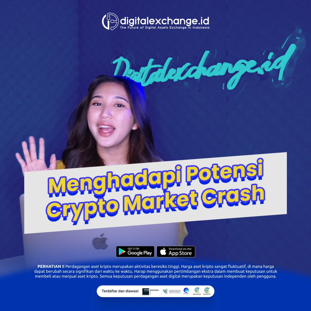digiexchangeid's tweet photo. Pasar Kripto sedang melemah? Jangan panik dulu. Yuk, simak tips ini saat kamu menghadapi Crypto Market Crash. 

Klik link di bawah ini untuk info selengkapnya: 

https://t.co/xK2Ew4JnAB https://t.co/WvIUqwGS9g