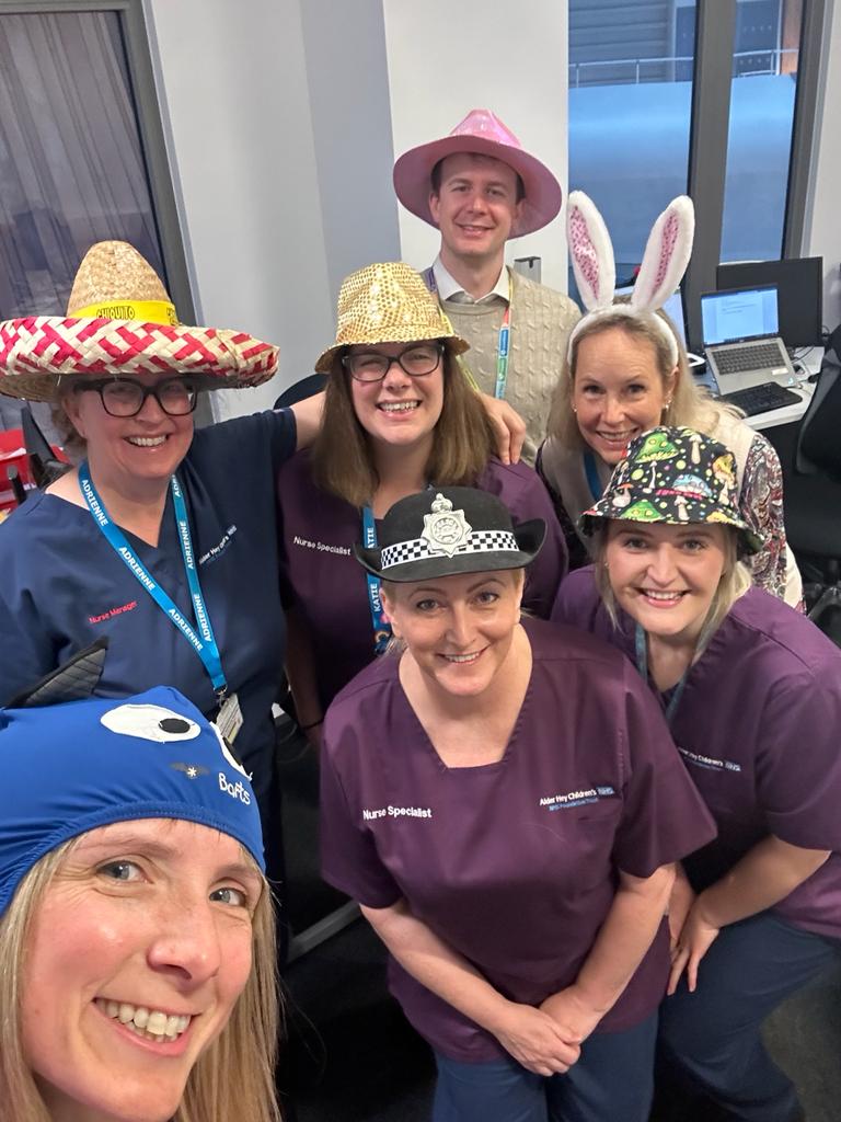 Awesome effort by the Specialist Palliative Care Team @AlderHey #HatsOn4CPC @ICPCN