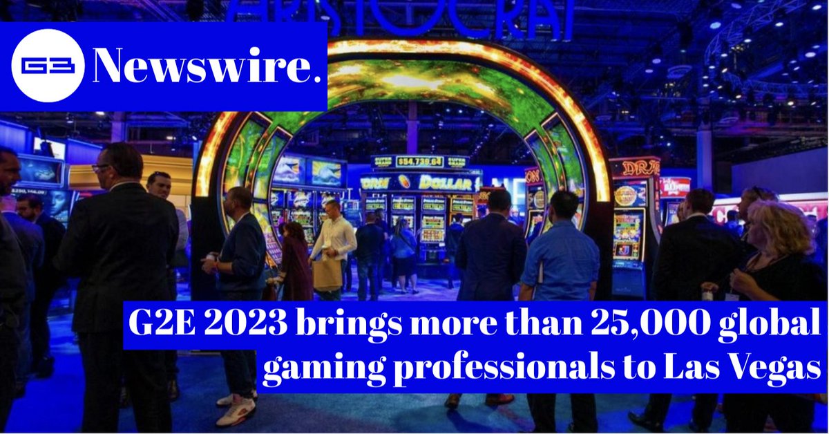 💡 the Global Gaming Expo, presented by the American Gaming Association (AGA), continues to be the premier destination for gaming stakeholders worldwide.

👓 Read more on the G3 NewsWire: g3newswire.com/us-g2e-2023-br…

#g3 #igamingindustry #bettingindustry #lasvegas #gamingexpo