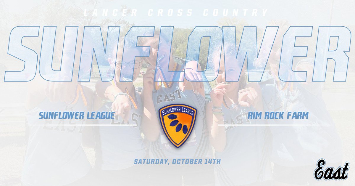 SMEastLancers's tweet photo. It's a #LancerNation Cross Country MEET DAY! The Lancers compete in the Sunflower League Championship Meet held at Rim Rock Farm! Good Luck Lancers! 
@SMECrossCountry
@SFLLeagueKS https://t.co/TenMXWoxrw