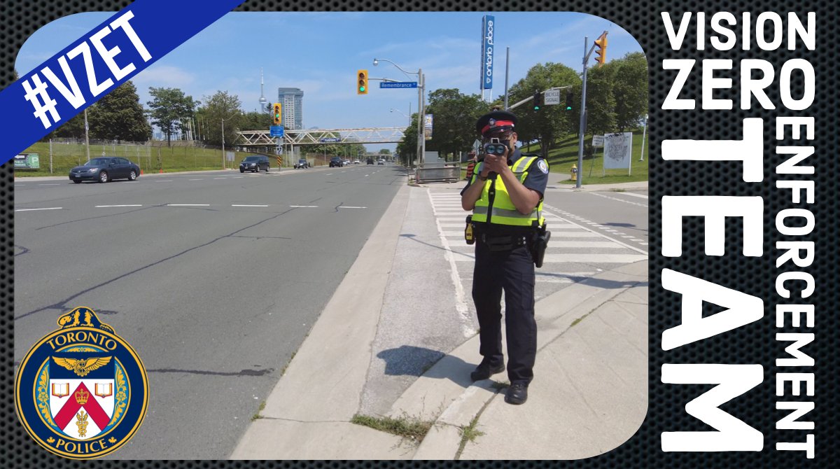 October 13th - Our @TorontoPolice #VZET Enforcement officers are focused on #VisionZeroTO in @TPS52Div #Kensington #Chinatown #BayStreetCorridor & @TPS51Div #StJamestown #Cabbagetown #Riverdale #ChurchYonge neighbourhoods today. @TPSMyronDemkiw @BausJacqueline #Toronto