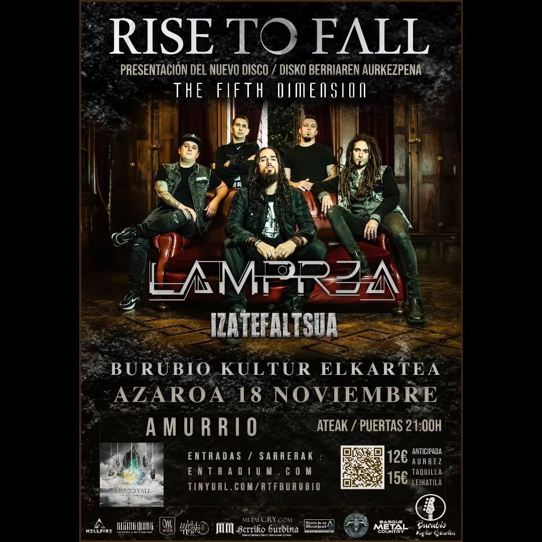 🎤🎤AGENDA🎤🎤
📅 Urriak 20 de octubre
🎙 <a href="/Liherband/">Liher</a> 
🎟 entradium.com/events/liher-a…

📅 Azaroak 18 de noviembre
🎙 @risetofallofficial + <a href="/lampr3a/">LAMPR3A</a> + @izatefaltsua
🎟 entradium.com/events/rise-to…