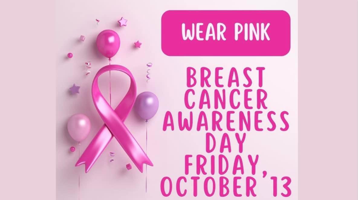 Wear PINK to show our support for one of our own! <a href="/EMSPOWERHOUSE/">EMS Library</a> <a href="/EMSMakerSpace/">EMSMakerSpace</a>