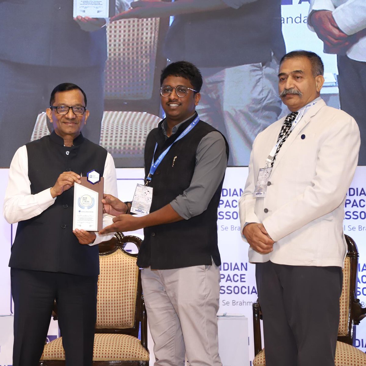 Ci4 - Autonomous Defense & Security (@ci4_defense) on Twitter photo We at @tsctechlabs , are thrilled to have been honored with the "Excellence Award" for the contributions, innovations, and unwavering commitment to the Indian Private Sector at the Indian Space Conclave 2023 organized by <a href="/ISpA_India/">ISpA - Indian Space Association</a> - Indian Space Association.
Accepting this We at @tsctechlabs , are thrilled to have been honored with the "Excellence Award" for the contributions, innovations, and unwavering commitment to the Indian Private Sector at the Indian Space Conclave 2023 organized by <a href="/ISpA_India/">ISpA - Indian Space Association</a> - Indian Space Association.
Accepting this